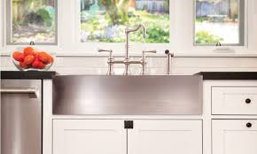 deep apron front sink