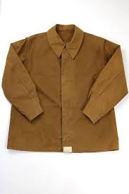 One Two Three Four Five Six Seven Eight Nine Ten In French French Vintage Railway Work Jacket France 1960 S Duck Cotton Yellow Ocher Brown Chore Jacket Jackets Work Jackets How To Wear