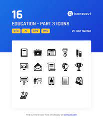 Download Education Part 3 Icon Pack Available In Svg Png Eps Ai Icon Fonts Icon Icon Pack Education