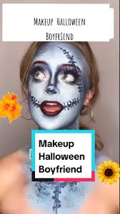 Makeup Halloween Boyfriend! #parati #foryou #fyp #maquilladoraprofesional  #maquifantasia #maquillajeartistico #halloween #floresamarillas