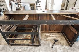 Just finished this naturekast outdoor kitchen on long island in glen head, ny. Installing A Sinkology Fireclay Farmhouse Sink In A Vintage Kitchen Island Midcounty Journal