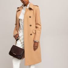 Un choix unique de manteau laine style militaire femme disponible dans notre magasin. Manteau Style Militaire Drap De Laine Melangee La Redoute Collections La Redoute