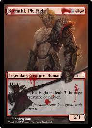 Card price last updated on 01 mar. Kamahl Pit Fighter By Londonbrig0 On Deviantart