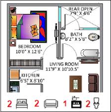 Two bedroom house plans are an affordable option for families and individuals alike. 700 Sq Ft 2 Bhk 003 Happho