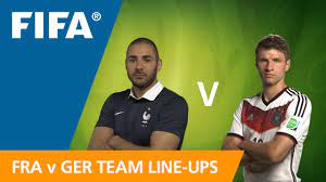 The opening round of group stage fixtures at euro 2020 wraps up with perhaps the tournament's most enticing game so far as france take on germany in munich tonight. France V Germany Team Line Ups Exclusive Youtube