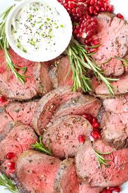 Beef tenderloin, known for its mild flavor and juicy succulence, is any chef's dream. Best Beef Tenderloin With Creamy Mustard Sauce Damn Delicious