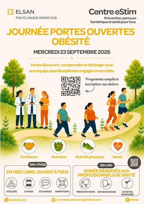 ob&eacute;sit&eacute; #sant&eacute; #pr&eacute;vention #parcourspatient #innovationsant&eacute; #elsan #centreestim #n&icirc;mes #polycliniquegrandsud | POLYCLINIQUE GRAND SUD - ELSAN