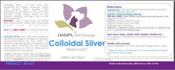 It's a natural antibiotic for dogs and cats but unlike traditional antibiotics. An127 Colloidal Silver Liquid 200ml Holistic Animal Remedies