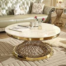 Shop center tables at 1stdibs, the leading resource for antique and modern tables made in italian. Italian Style Modern Marble Coffee Table Dining Table Large Round Luxury Living Room Nordic Stainless Steel Golden Center Table Dining Tables Aliexpress