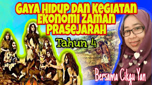 Zaman praaksara atau zaman prasejarah adalah zaman dimana manusia purba belum mengenal tulisan. Gaya Hidup Dan Kegiatan Ekonomi Zaman Prasejarah Youtube