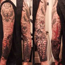 Full sleeve by Rob Milner-Tattoo Studio- Muncie, Indiana : r/tattoos