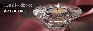 Hand was pieces separately in warm, soapy water. Waterford Crystal Candlesticks Collection Crystal Classics
