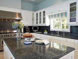 Pairing white kitchen cabinets with white granite countertops work well for both rooms with a dark wall color and those flushed with a bit of sunlight. Granite Countertop Prices Hgtv