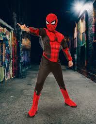 Kids can join earth's mightiest heroes when they suit up in this captain america costume. Spider Man Costumes Adult Kids Spider Man Suits For Halloween