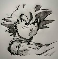 Видео how to draw anime. Did A Sketch Of Goku Art Amino