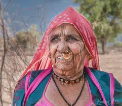 Bishnoi Old Lady