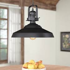 Estelle 1 Light Mini Farmhouse Pendant Light Up Any Room In Sophisticated Style With This Cha Farmhouse Pendant Lighting Farmhouse Lighting Farmhouse Pendant