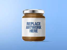 Download Peanut Butter Glass Jar Mockup Mockup Love