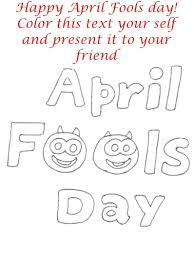Check spelling or type a new query. April Fool Coloring Page For Kids 1