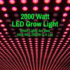 How many hps does a grow light take? 2000 Watt Led Grow Light Which Are Best And Why 2000w Is A Lie Grow Light Info