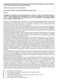 COMMISSIONE CONSULTIVA PER IL MONITORAGGIO DELL ...