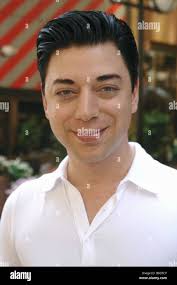 Casual Candid Portrait of Fashion Designer and Season 3 Project Runway  Contestant Malan Breton Stock Photo