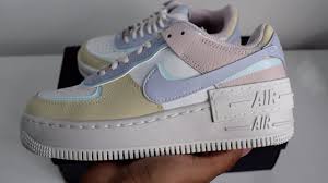 The Nike Air Force 1 Shadow Glacier Pastel Unboxing Youtube