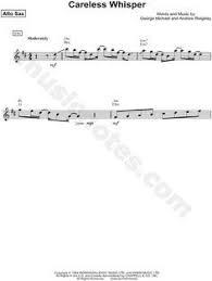 © © all rights reserved. Quot Careless Whisper Quot Sheet Music Alto Saxophone Solo Download Amp Saxophone Sheet Music Clarinet Music Alto Saxophone Sheet Music