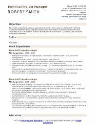 But, it shows you can achieve great things and might make the person reading your. Technical Project Manager Resume Samples Qwikresume
