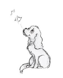 Black And White Spaniel Cartoon Pin By Mirre Kordes On Charlie The Cavalier Cavalier King Charles Spaniels King Charles Dog Dog Drawing Spaniel Art