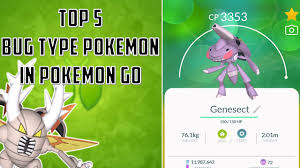Check spelling or type a new query. Top 5 Bug Type Pokemon In Pokemon Go Youtube