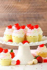 Strawberry cake with fresh strawberry filling and cream cheese frosting. Strawberry Truffle Cupcakes Recipe Easy Strawberry Dessert Idea