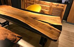On Sale For Amie Epoxy Resin Tablenew Design Live Edgeepoxy Resin Furniture Resin Table Epoxy Resin Table