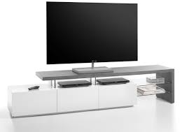 Metall 2 türen 1 schubkasten 1 offenes fach 2 einlegeböden maße: Tv Lowboard In Beton Dekor Matt Weiss Kaufen Bei Lifestyle4living Mobelvertrieb Gmbh Co Kg