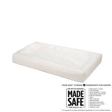 Giggle Better Basics By Naturepedic Organic Cotton Contoured Changing Pad Contour Changing Pad Kid Essentials Mattress Pad Cover