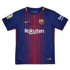 Fc barcelona jersey designs barcelona with the 3 stripes? Nike Barcelona Home 2018 9 Suarez Kids Jersey Futfanatics