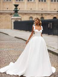 Blisse Wedding Dress From Milla Nova Wedding Dresses Satin Ball Gowns Wedding Wedding Dresses