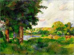 Jetzt ab 14,90 euro bestellen! Paul Cezanne Landschaft Poster Online Bestellen Posterlounge De