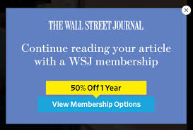 Also, keep in mind that apple doesn't include paywalled content from sites like the wall street journal and the washington post in browse the catalog section. 5 Wsj Subscription Deals Cost Best 50 Off Sale 2021