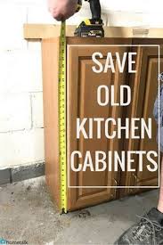 Repurposed Kitchen Cabinets Diy Project Kitchen Cabinets In Garage Repurposed Kitchen Old Kitchen Cabinets
