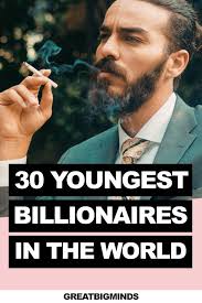30 Youngest Billionaires In The World – Forbes Real Time Billionaire List  in 2020 | Billionaire, Young, Forbes
