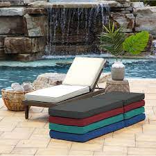 Outdoor Chaise Lounge Cushion