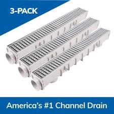 Stufurhome 30 5 In X 22 In Acrylic Undermount Laundry Utility Sink Gm Y01w The Home Depot In 2020 Trench Drain Trench Drain Systems Surface Drainage