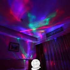 Soaiy Sy Nl04 Color Changing Led Night Light Lamp Realistic Aurora Borealis Projector Perfect For I Mood Lighting Bedroom Bedroom Ceiling Light Room Lights