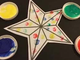 Epiphany Star Finger Print Prayers Epiphany Crafts Christmas Prayer Sunday School Crafts