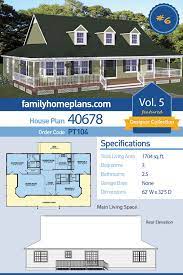 Southern Style House Plan 40678 With 3 Bed 3 Bath One Level House Plans Southern Style House Plans House Plans Farmhouse
