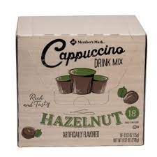 This product is certified kosher by the orthodox union. Member S Mark Cappuccino Variety Pack 0 53 Oz Cups 54 Ct Greatland Grocery