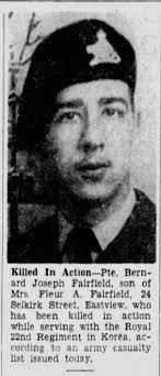 Bernard Paul Joseph Fairfield