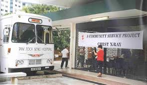Mobile Ttsh X Ray Van Played An Essential Role In Our Fight Against Tuberculosis Even Up Till The 90s Community Service Projects Health Fair Health Screening