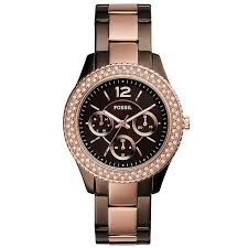 Nous vous présentons des montres fossil femme pas chères. Fossil Women S Watch Stella Multifunction Quartz Es4079 New Fashion Jewelry